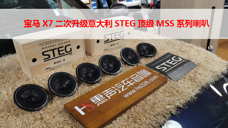 宝马X7二次升级意大利STEG顶级MSS系列喇叭