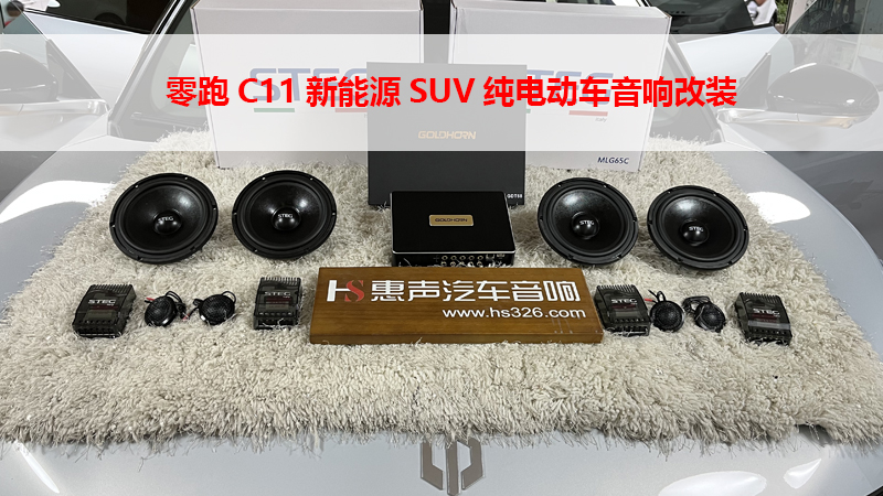 零跑C11新能源SUV纯电动车音响改装