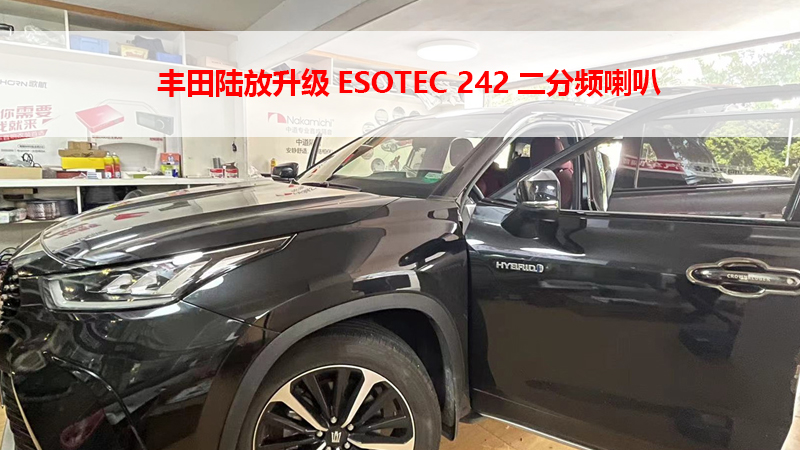 丰田陆放升级丹麦丹拿ESOTEC 242二分频喇叭