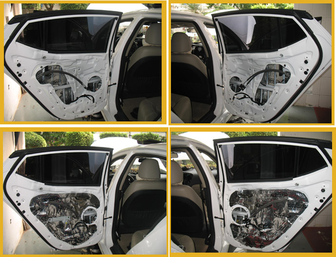 车门隔音效果图