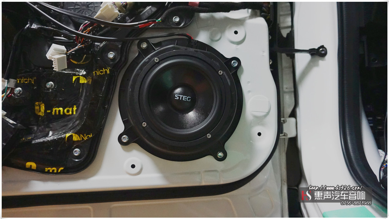 马自达CX5 史泰格ST650C中低音安装
