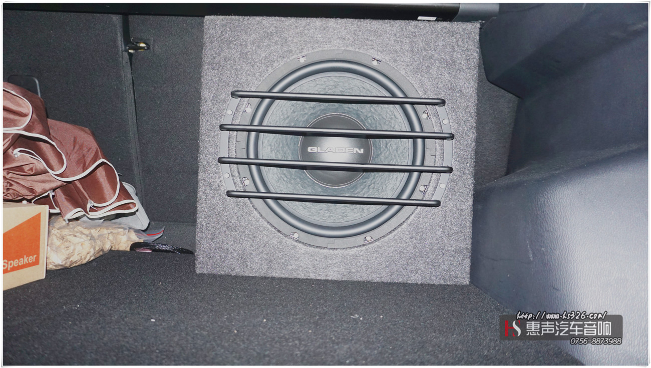 马自达CX5 改装古登ALPHA 12 低音炮