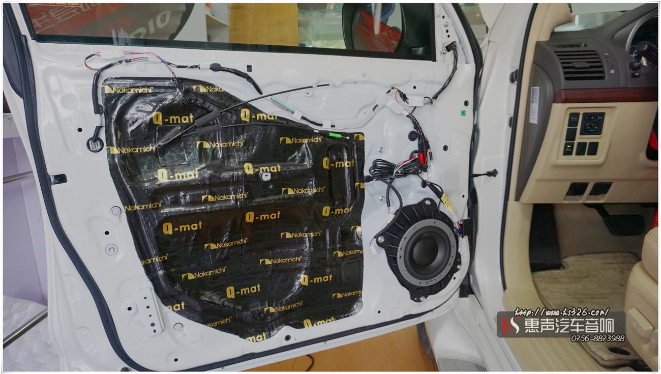 丰田霸道 音响升级丹麦丹拿ESOTAN 372